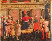 Fra Angelico Saints Cosmas and Damian with their Brothers before Lycias China oil painting reproduction
